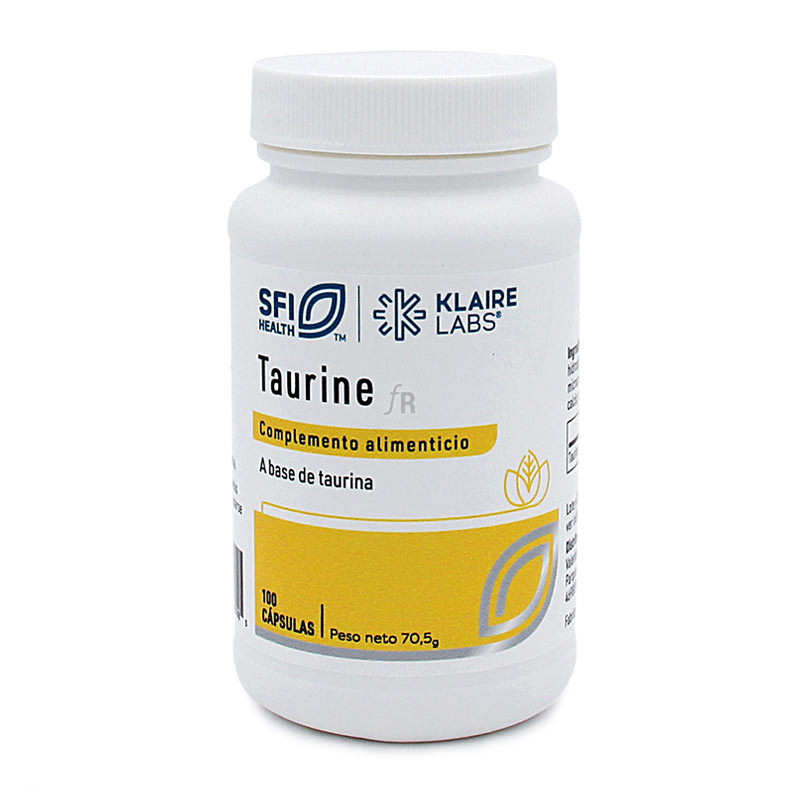 Taurina 100 Cápsulas Klaire