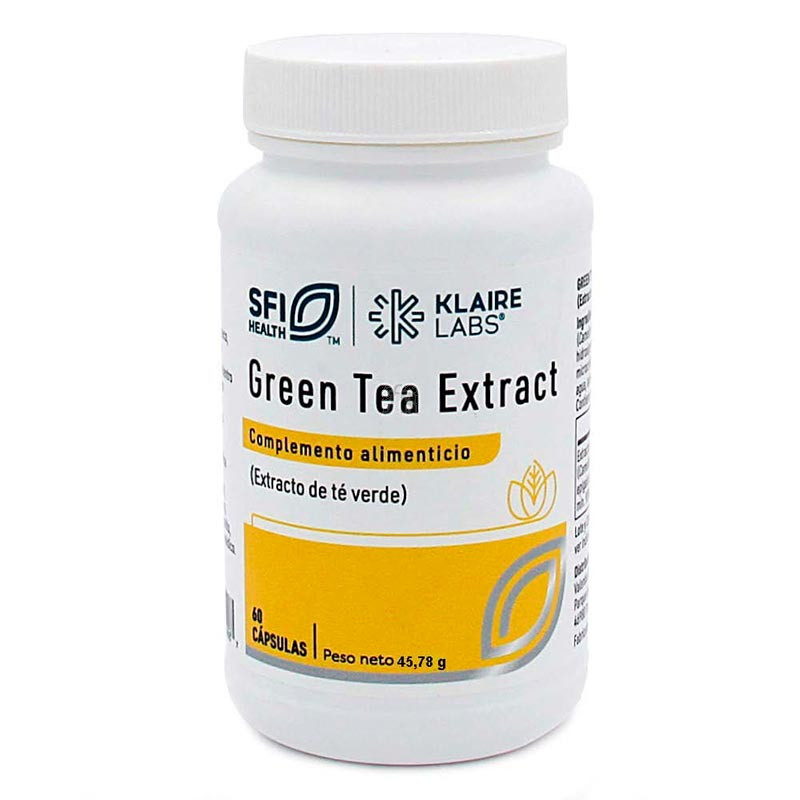 Green Tea Extract 60 Cápsulas Klaire 