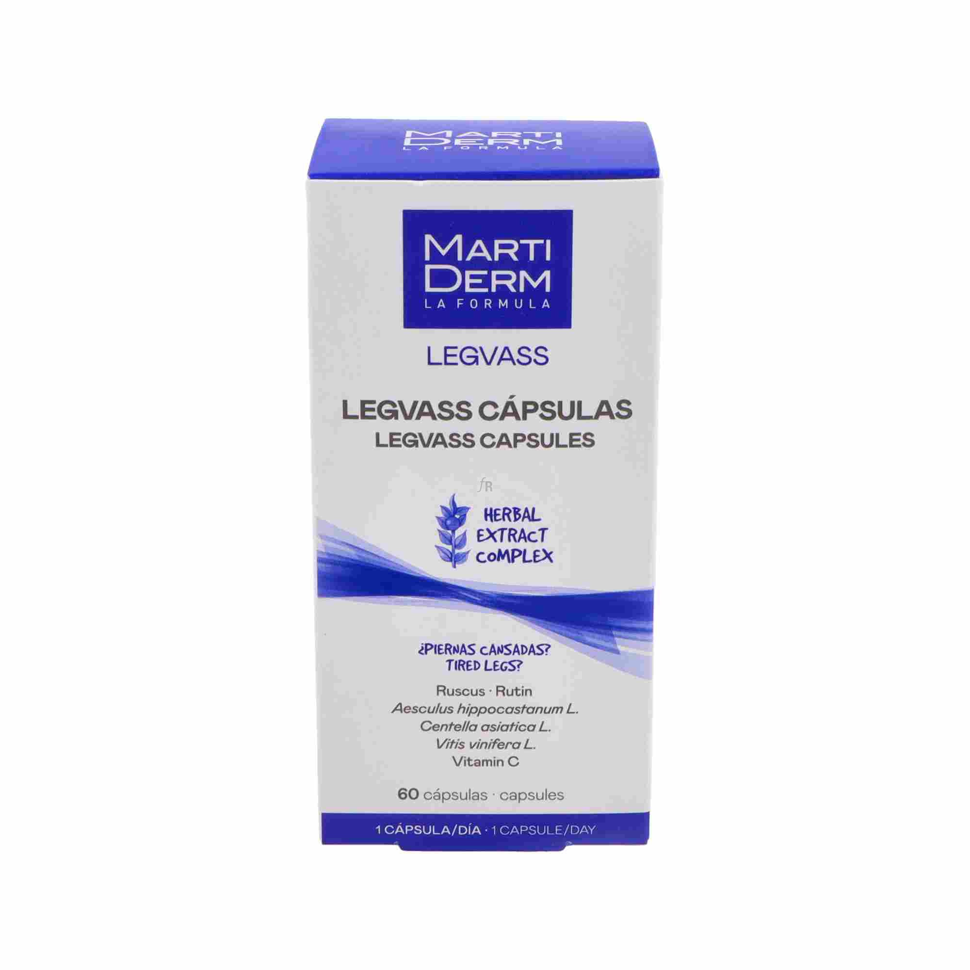 Martiderm Legvass Oral 60 cápsulas