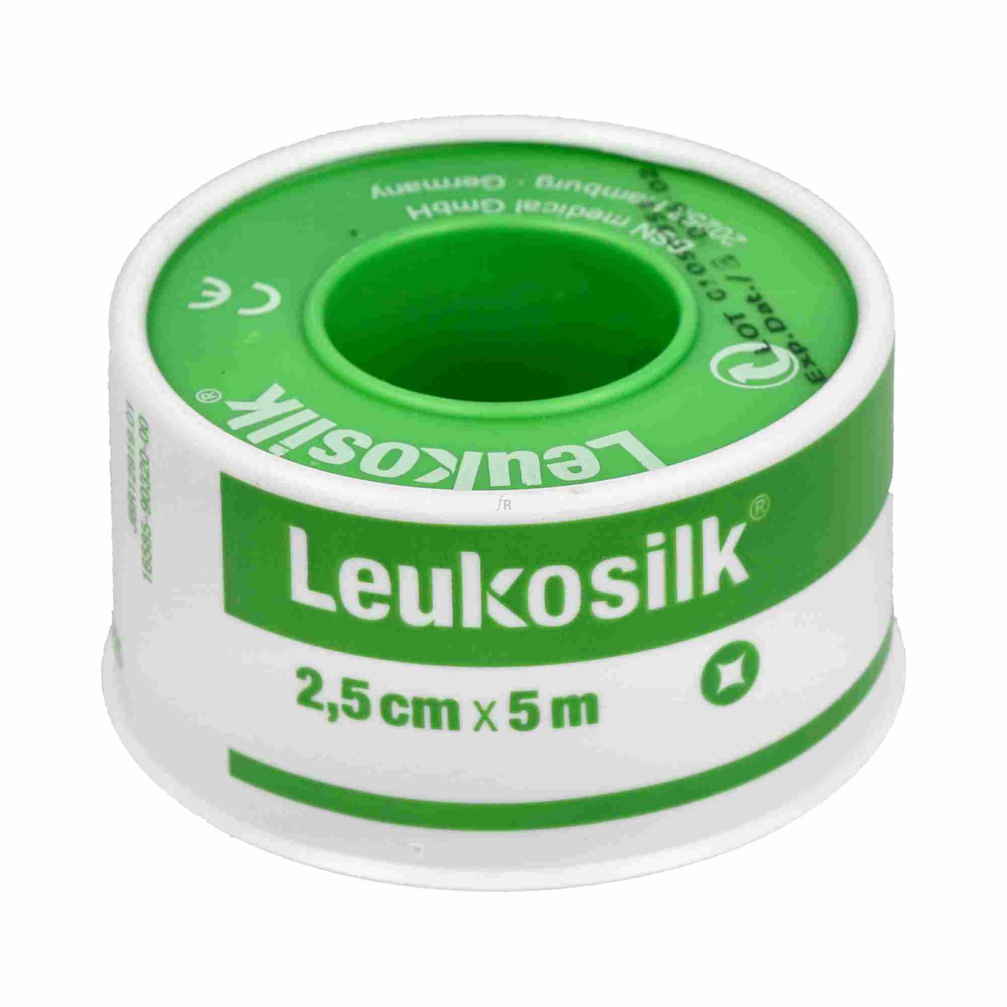 Esparadrapo Hipoalergico Leukosilk 5X2'5