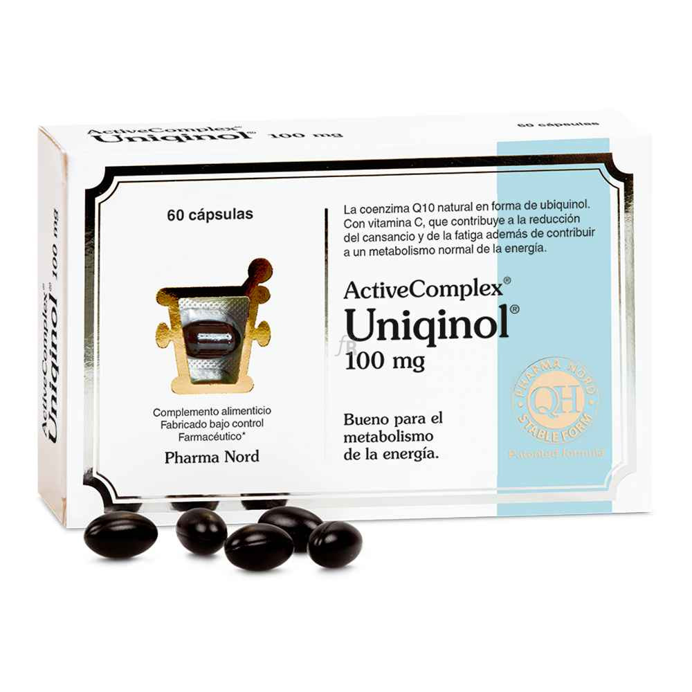 ActiveComplex Bio Active Q10 Uniquinol 60 Capsulas Pharma Nord