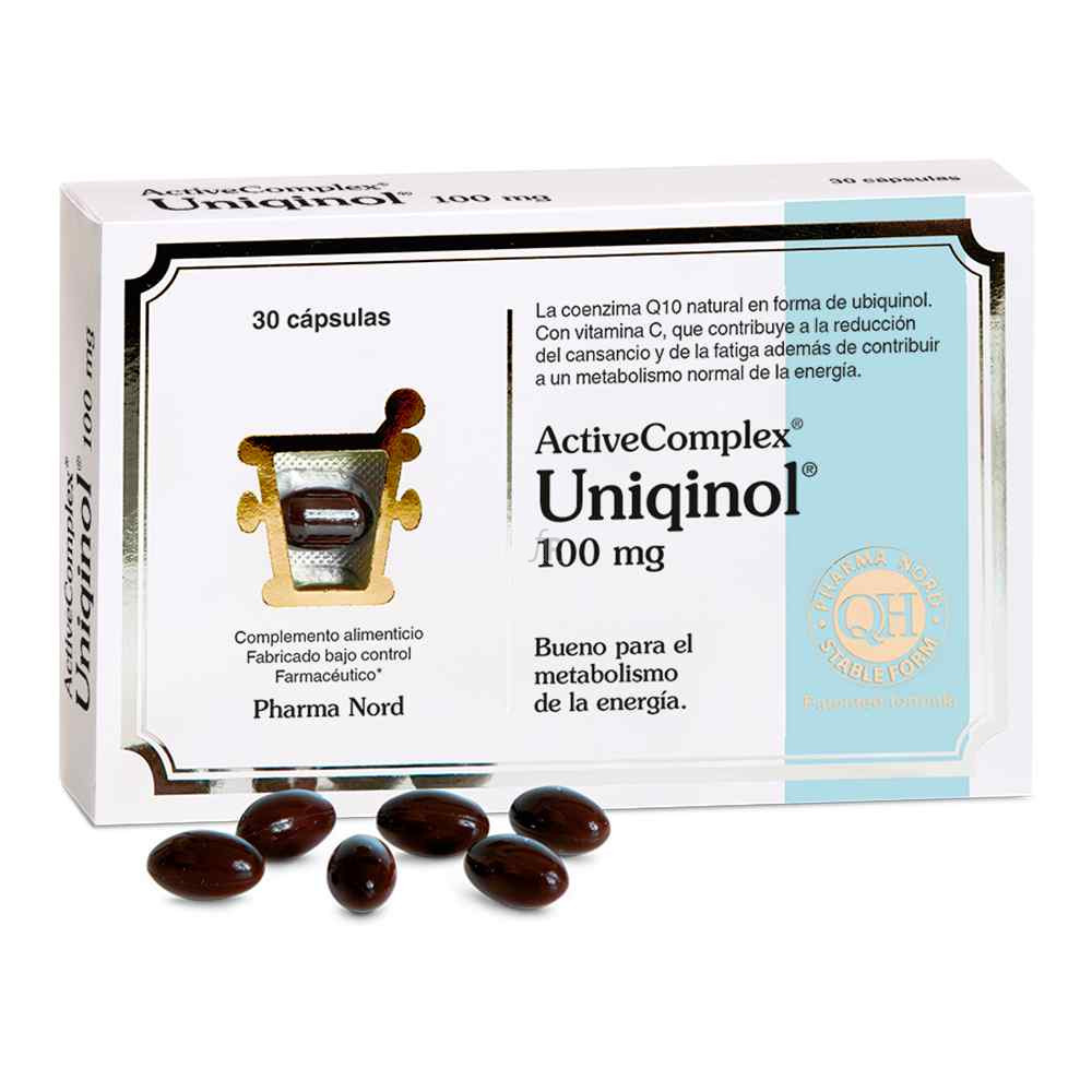 ActiveComplex Bioactive Q10 Uniquinol 100 Mg 30 Capsulas Pharma Nord