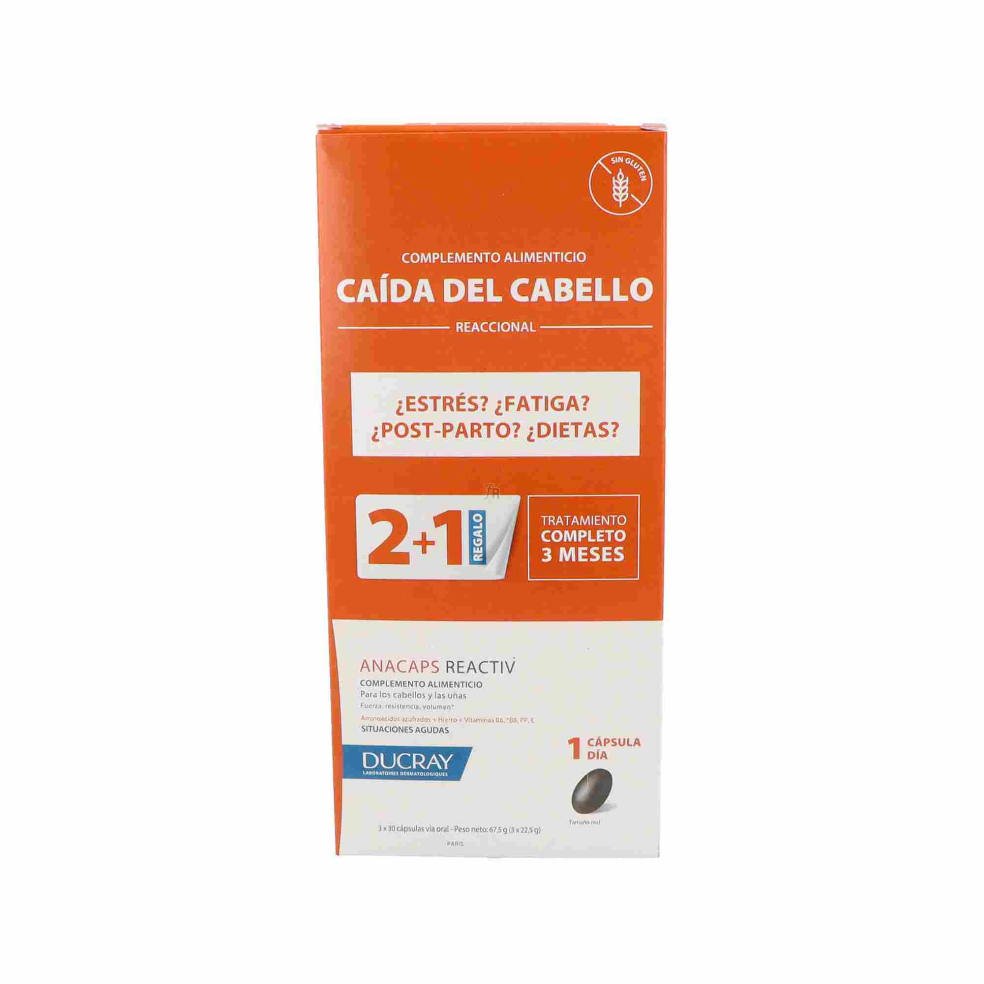 Ducray Pack Anacaps Tri-Activ Cabello Y Uñas