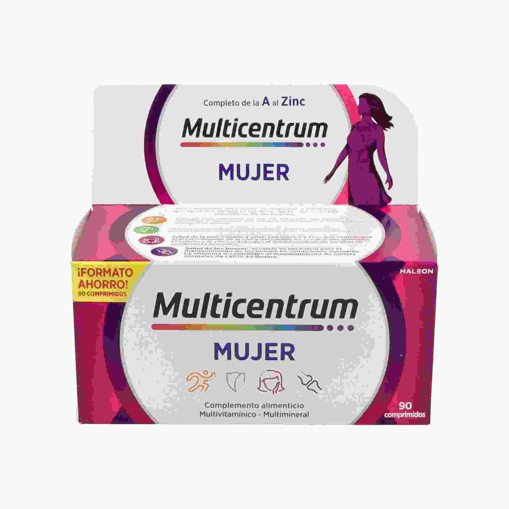 Multicentrum Mujer 90 Comprimidos