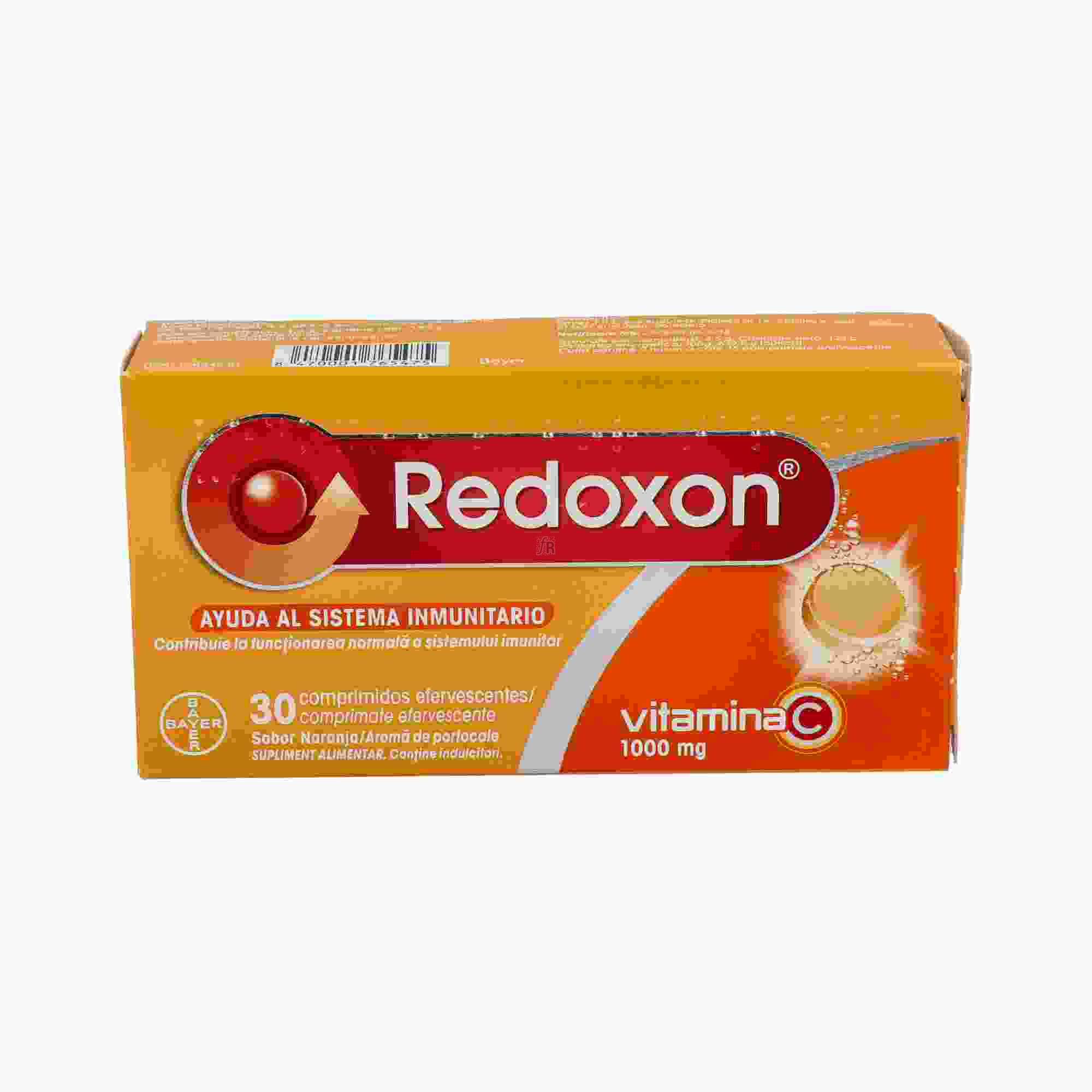 Redoxon Naranja Vitaminas Defensas 30 Comprimidos Efervescentes