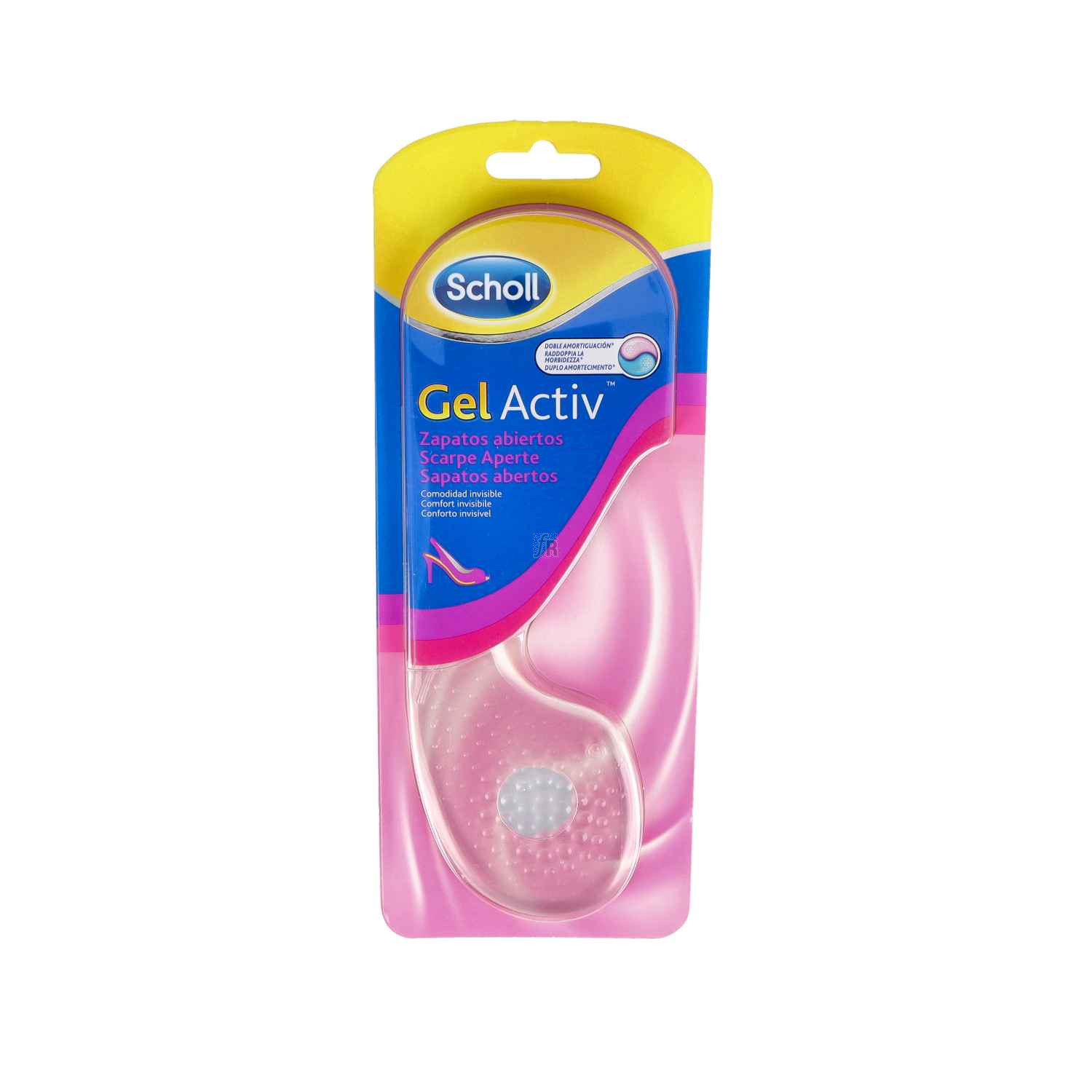Plantillas Scholl Gel Activ Zapato Abierto