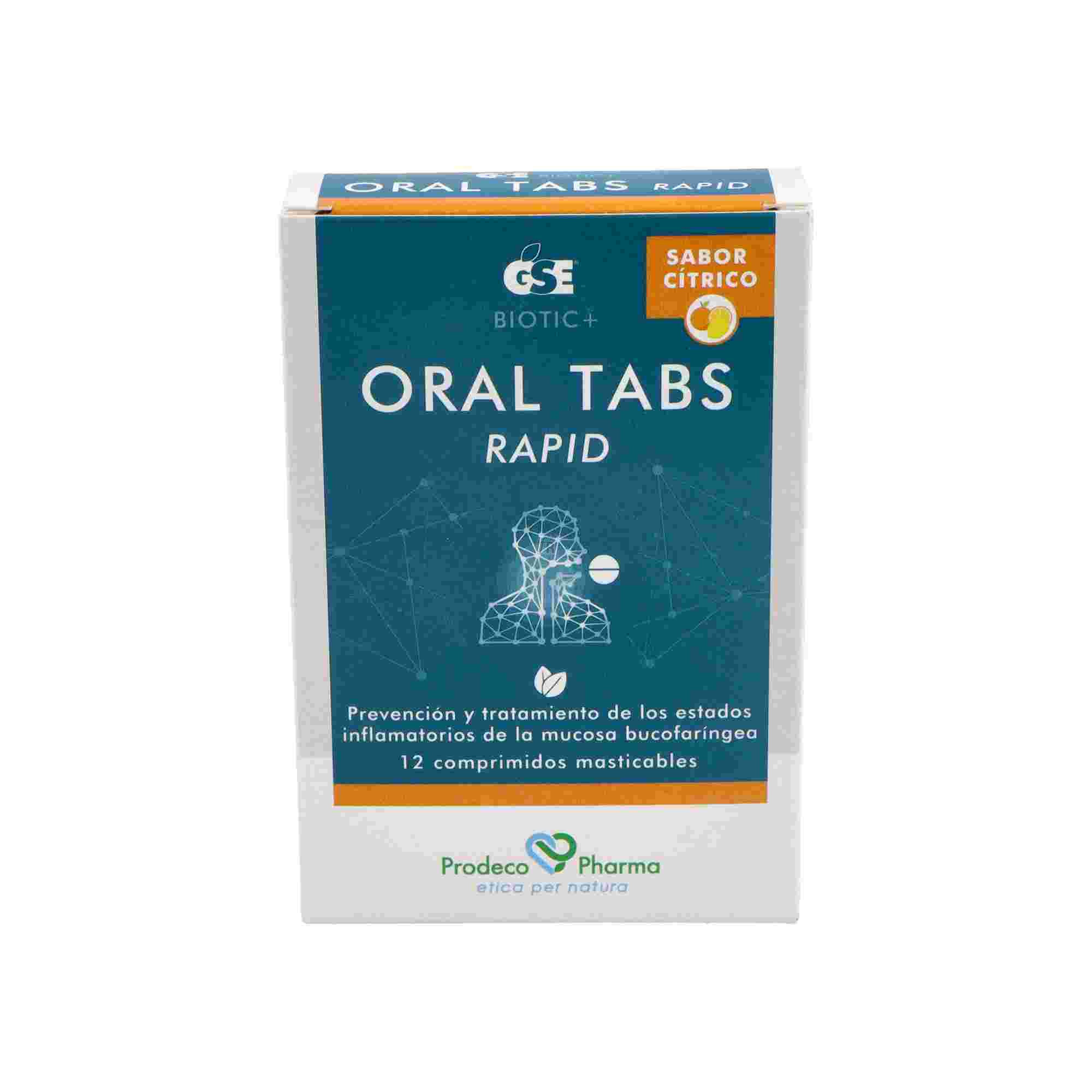 Gse Oral Tabs Rapid 12 Comprimidos