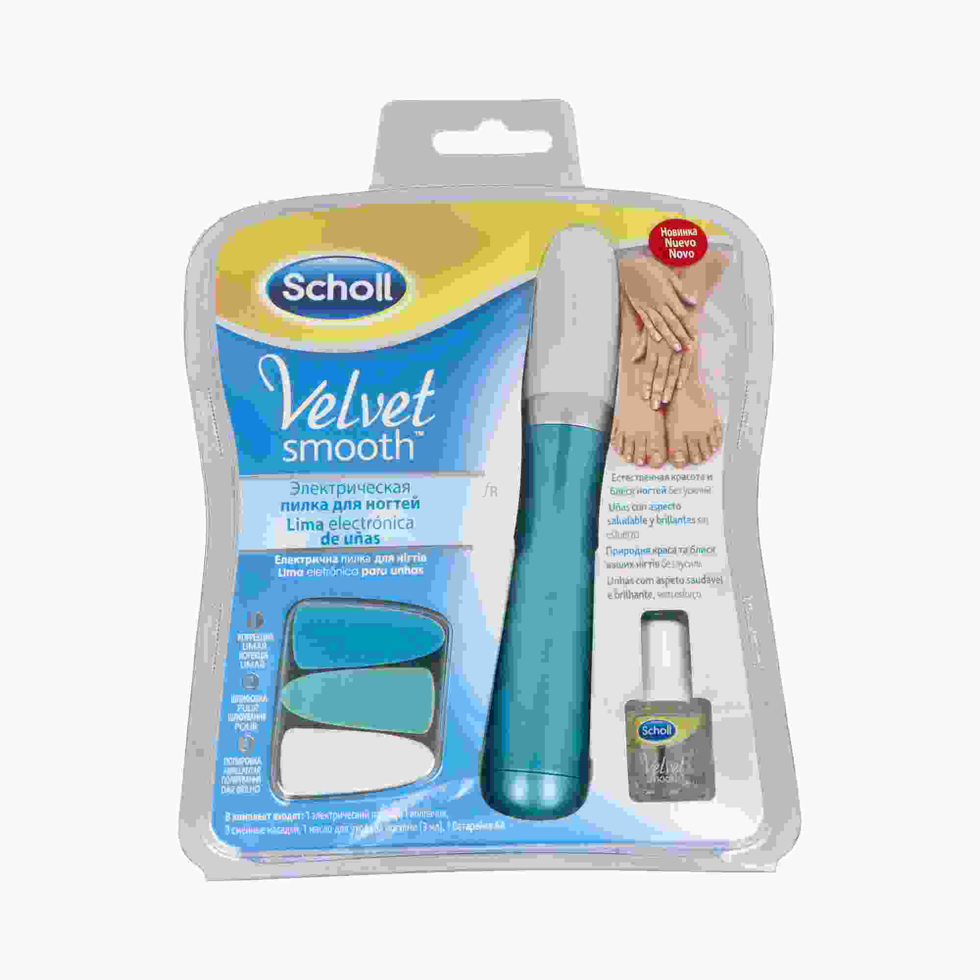 Scholl Velvet Lima Uñas