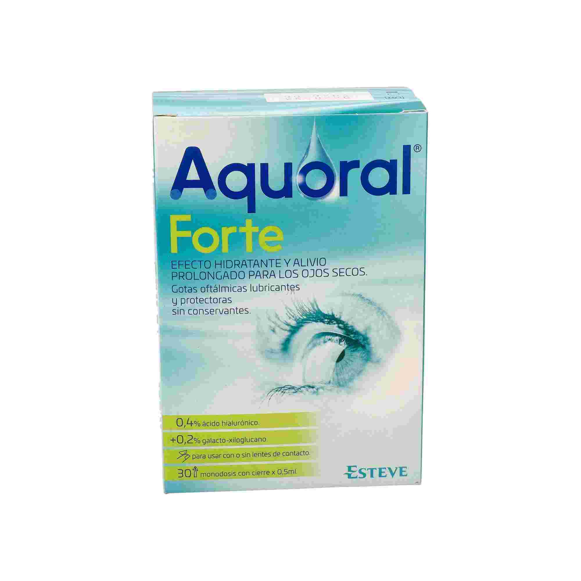 Aquoral Forte Lubricante Ocular 30 Monod