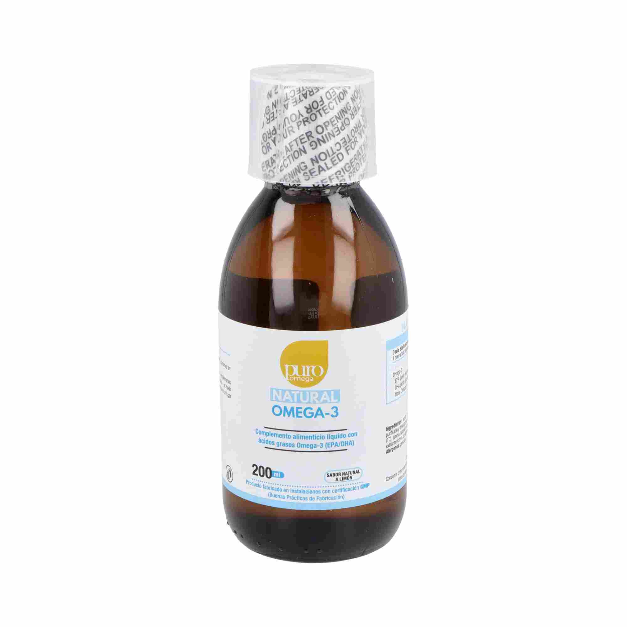 Puro Omega Beps Natural Omega 3 Niños Jarabe 200 Ml.