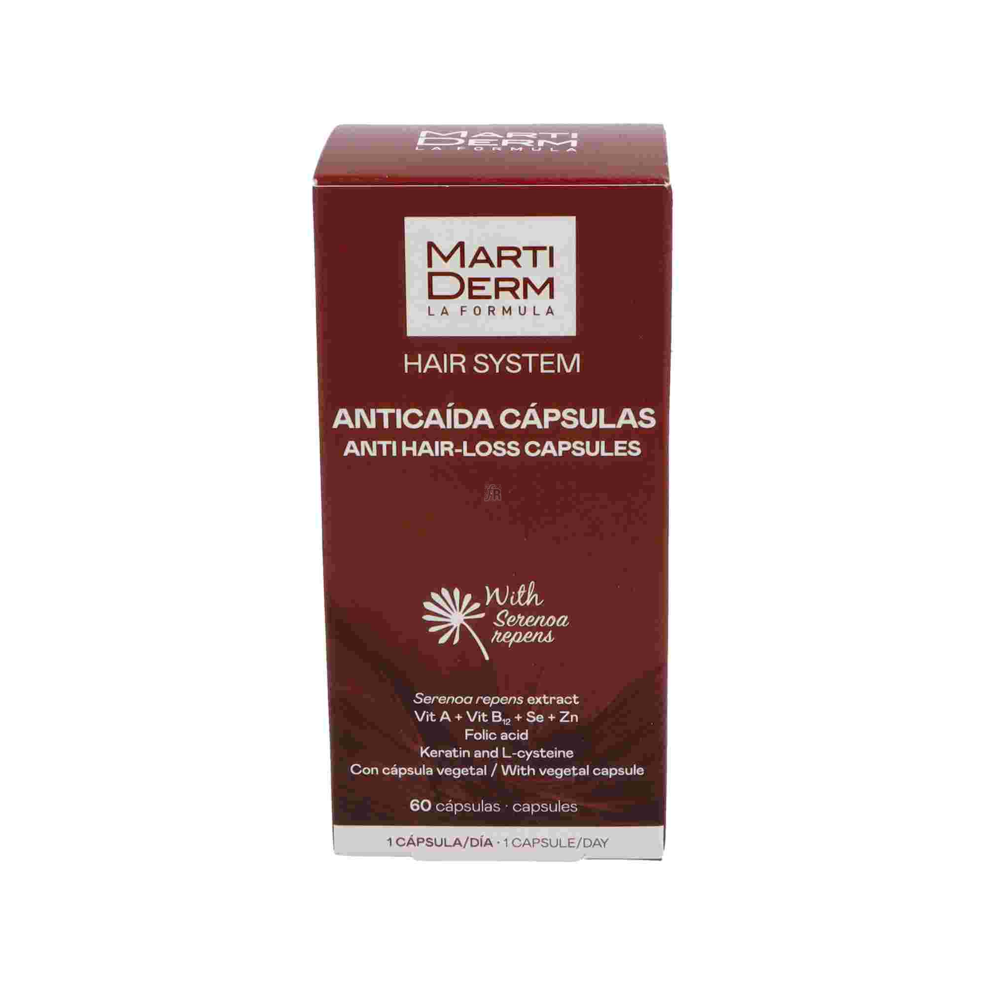 Martiderm Anticaída 60 Cápsulas