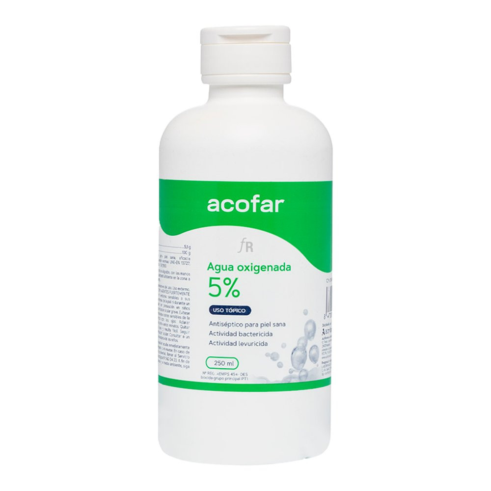 Agua Oxigenada Acofar 5% 250 Ml