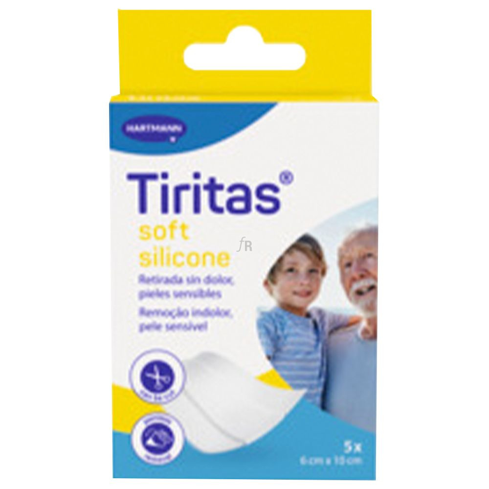 Tiritas Soft Silicone Aposito Adhesivo 5 U 6 X 10 Cm
