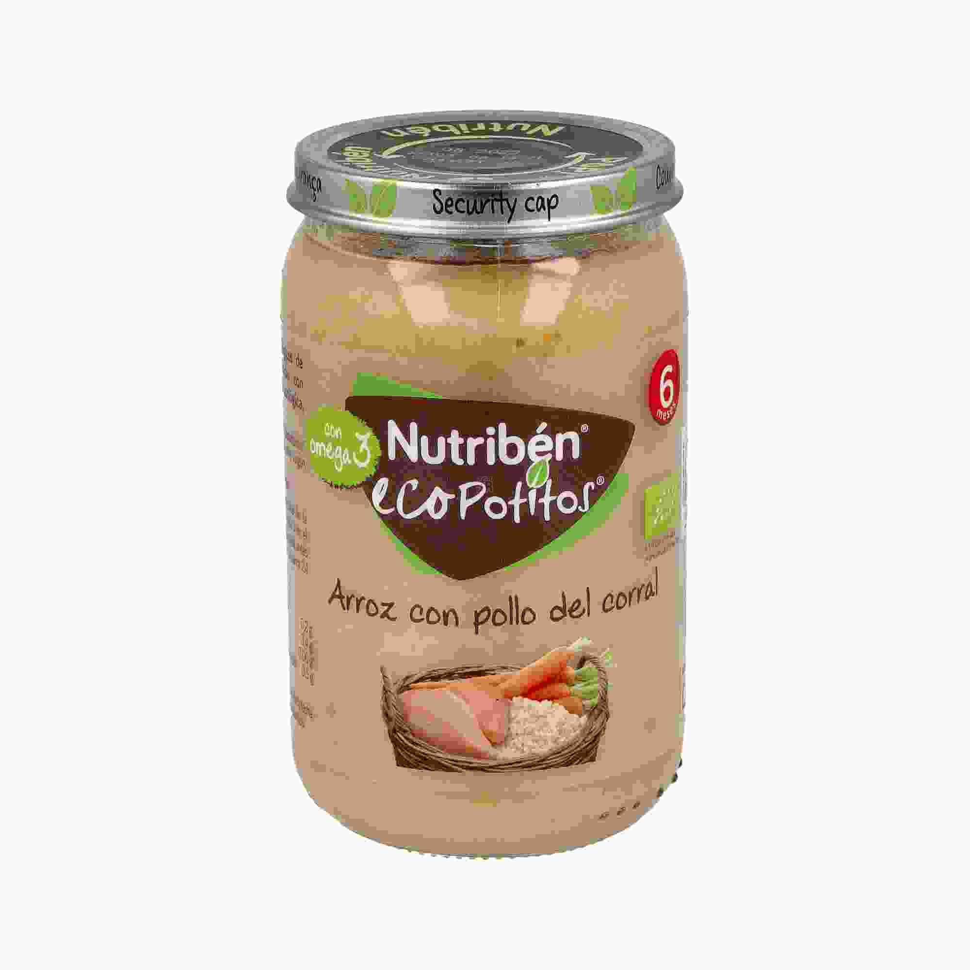 Nutriben Ecopotitos Pollo Del Corral Con Arroz 235 G