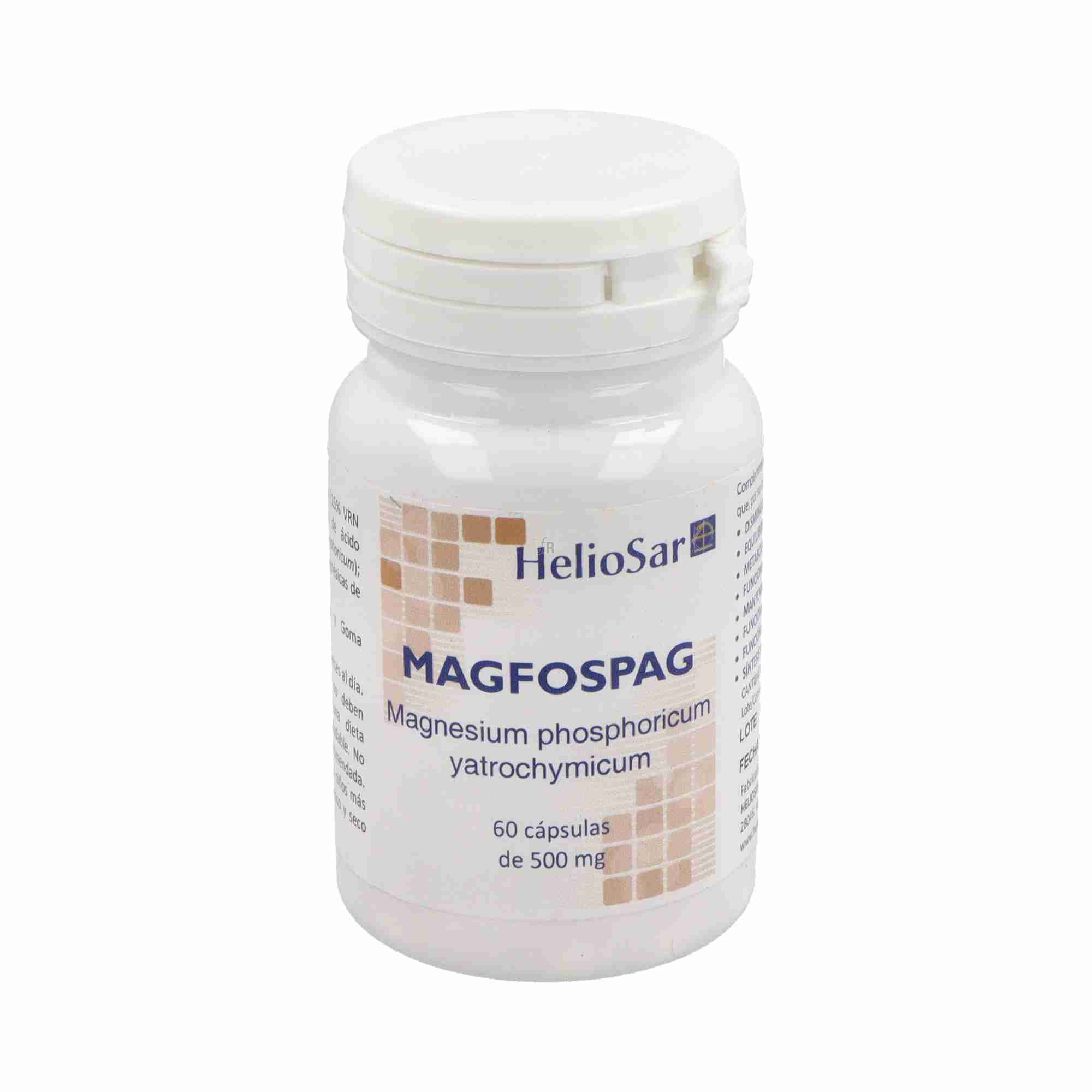 Heliosar Magfospag 60 Cápsulas 