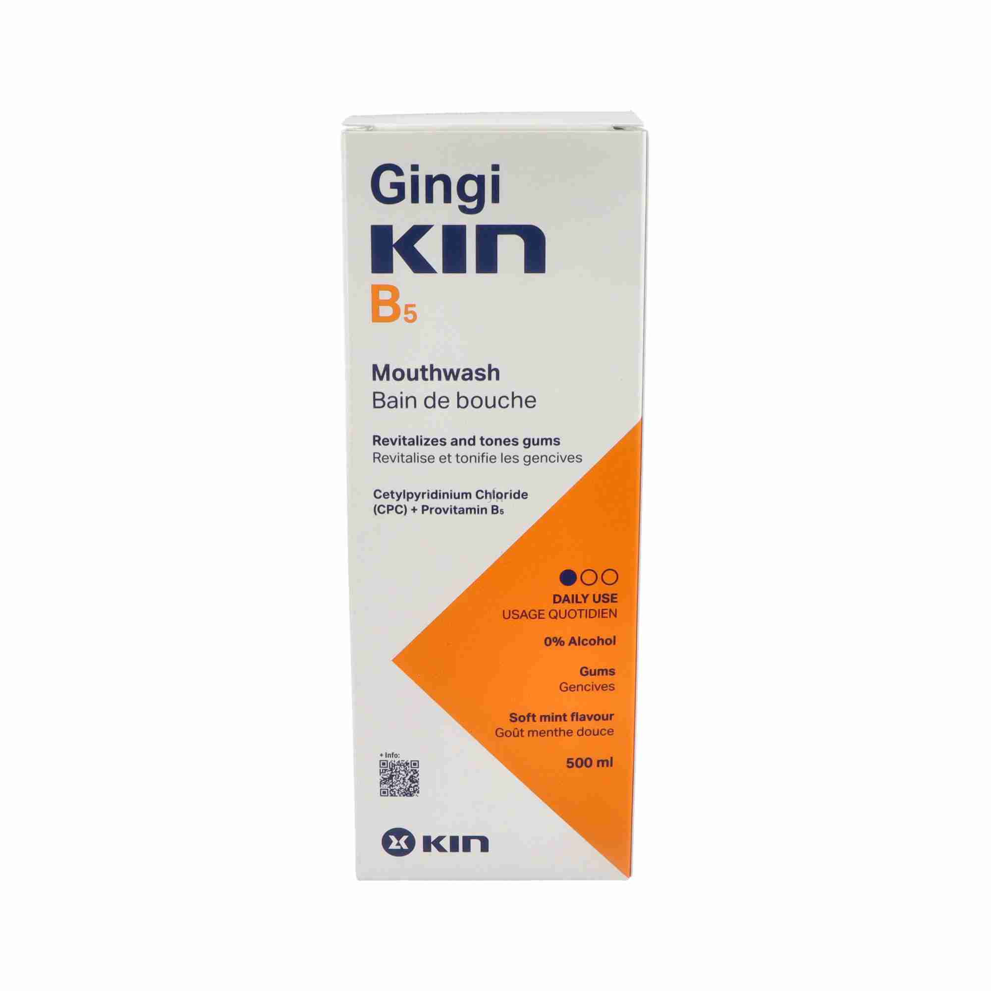 Gingi Kin B5 Enjuague Bucal 500 Ml.