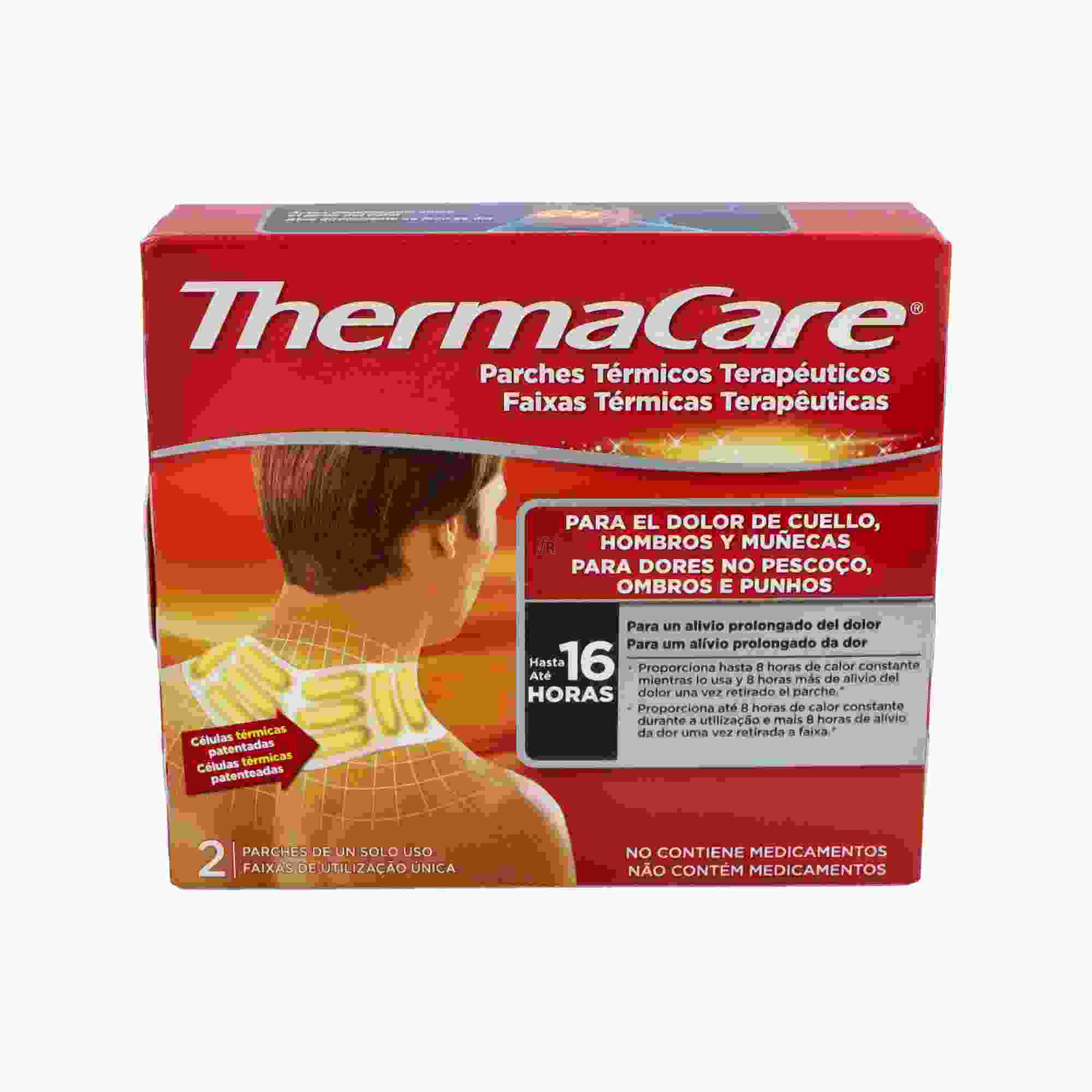 Thermacare Cuello, Hombros y Muñecas 2 Parches 