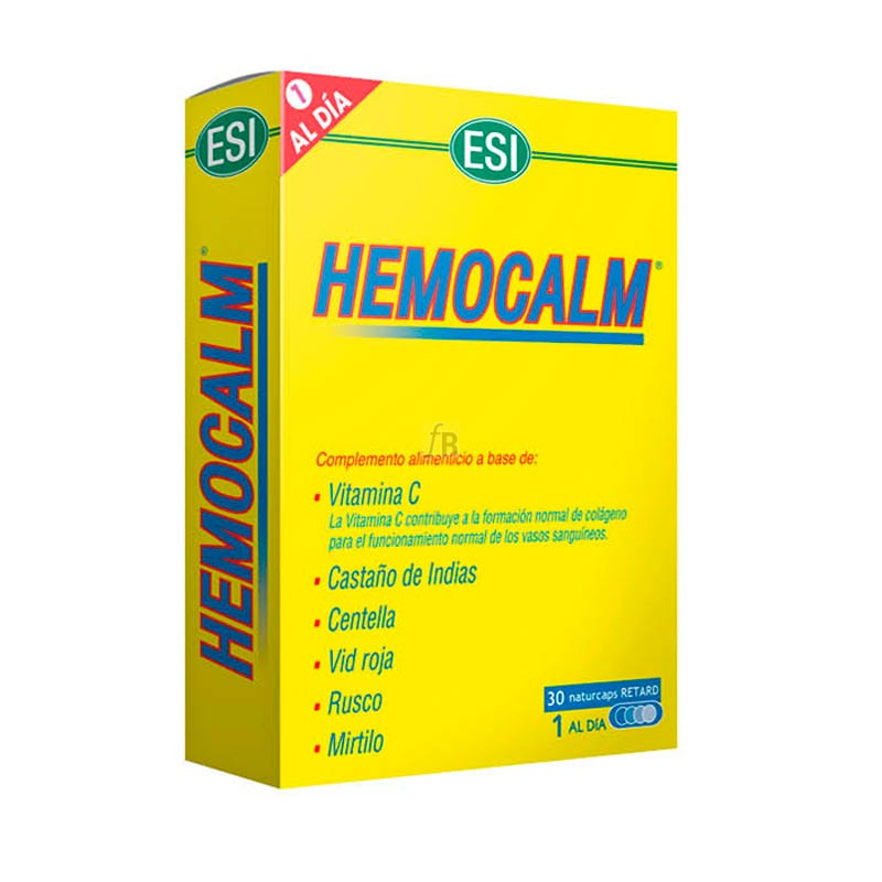 Hemocalm 30 Caps Retard - Farmacia Ribera