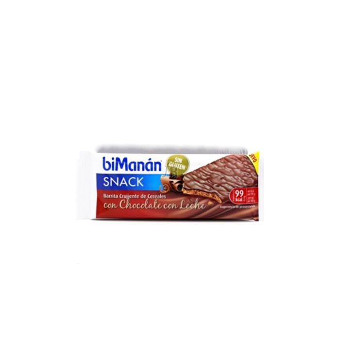 Barrita Crujiente de Cereales con Chocolate con Leche