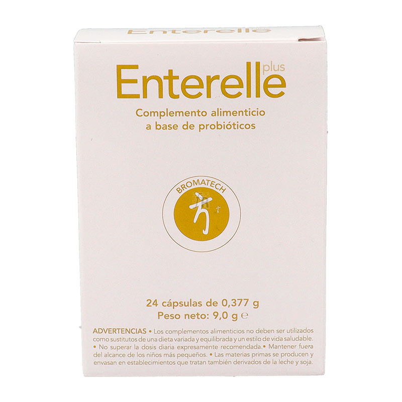 Enterelle Plus 24 Cápsulas Bromatech