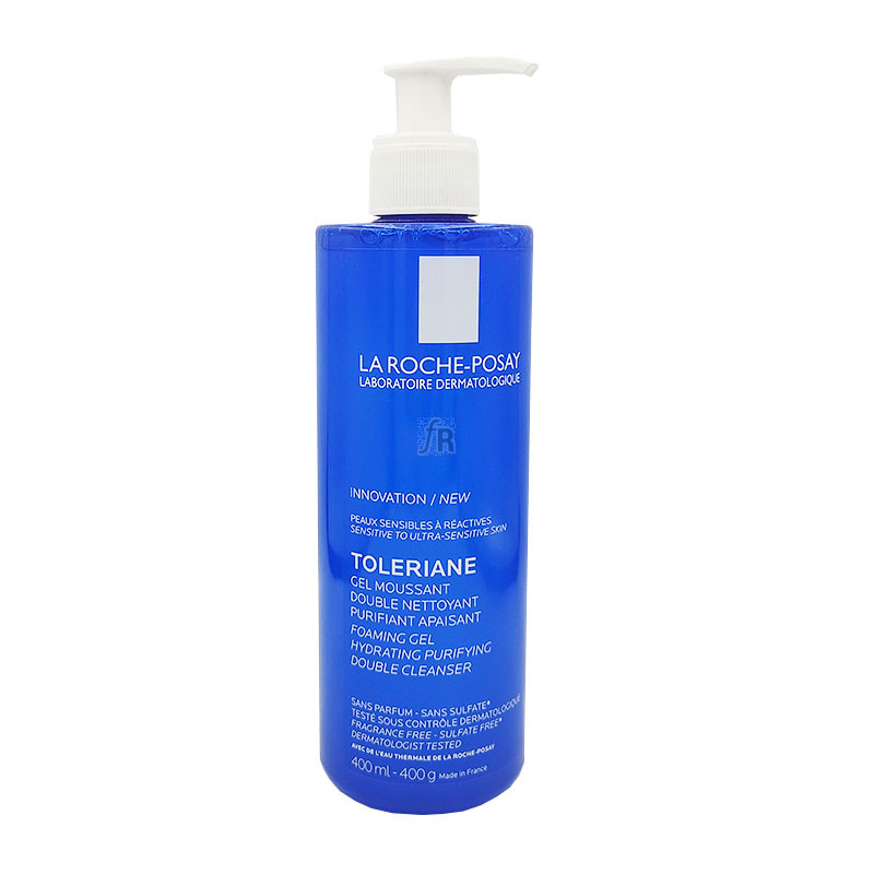 Toleriane Crema-Espuma Limpiador Doble Hidratante Purificante 1 bote 400 Ml