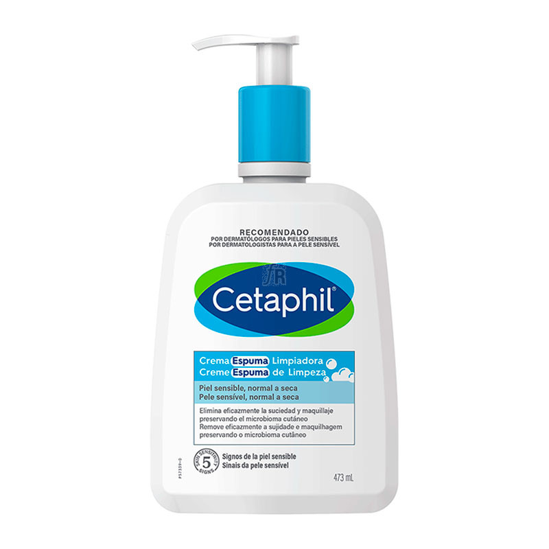 Cetaphil Crema Espuma Limpiadora 1 Envase 473 Ml 