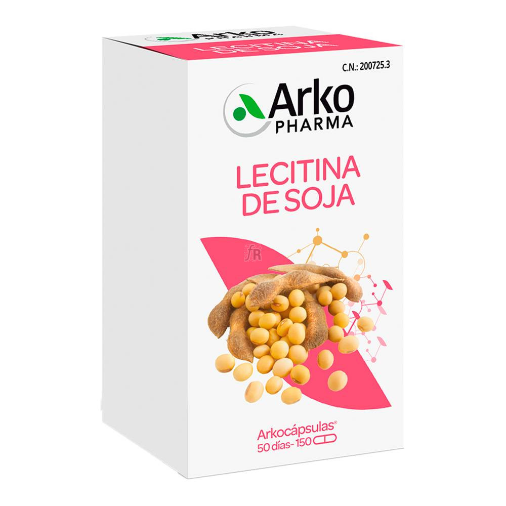 Arkocápsulas Lecitina De Soja 200 Cápsulas