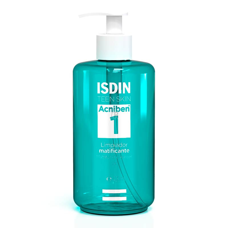 Isdin Teen Skin Acniben Limpiador Matificante Gel 400 Ml