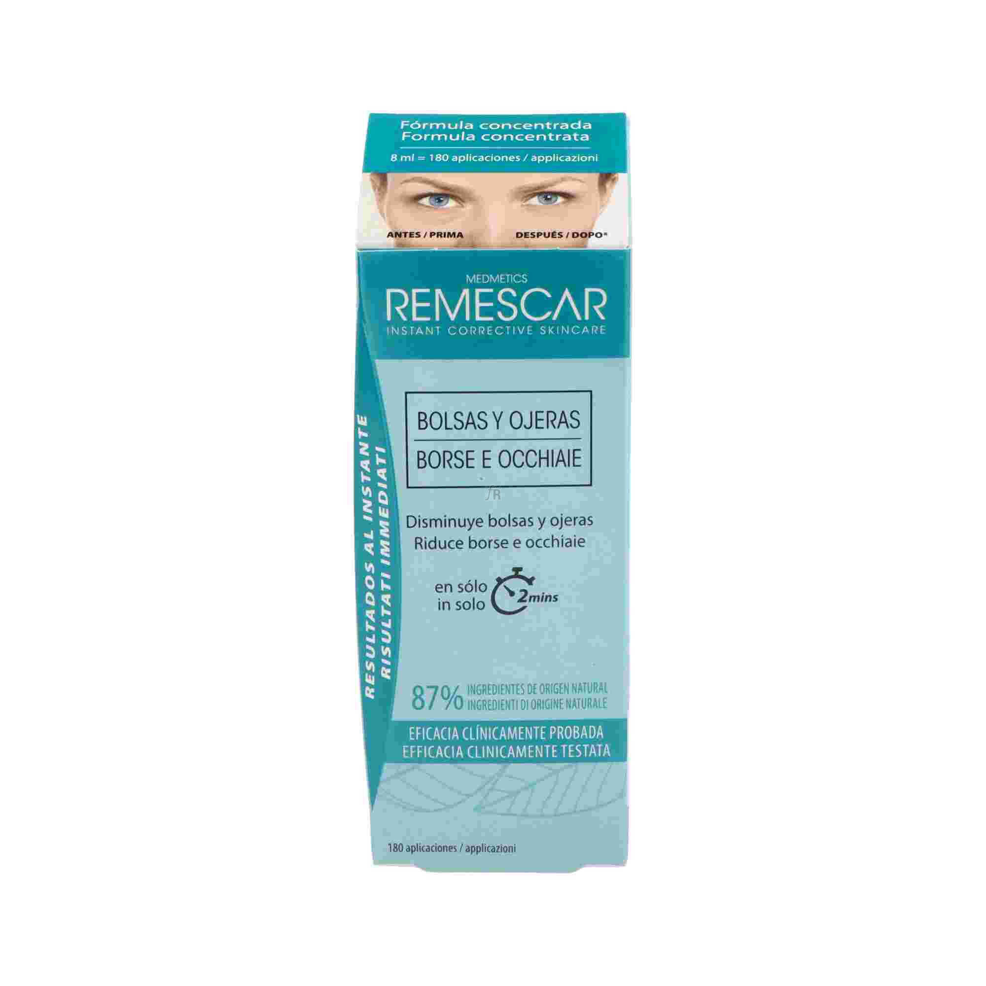 Remescar Bolsas Y Ojeras Vegetal 1 Envase 8 Ml