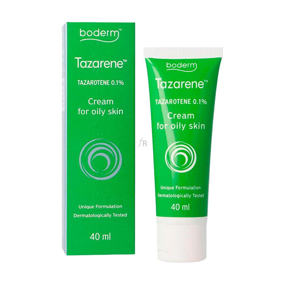 Boderm Tazarene 0.1% Crema para piel grasa 40 Ml