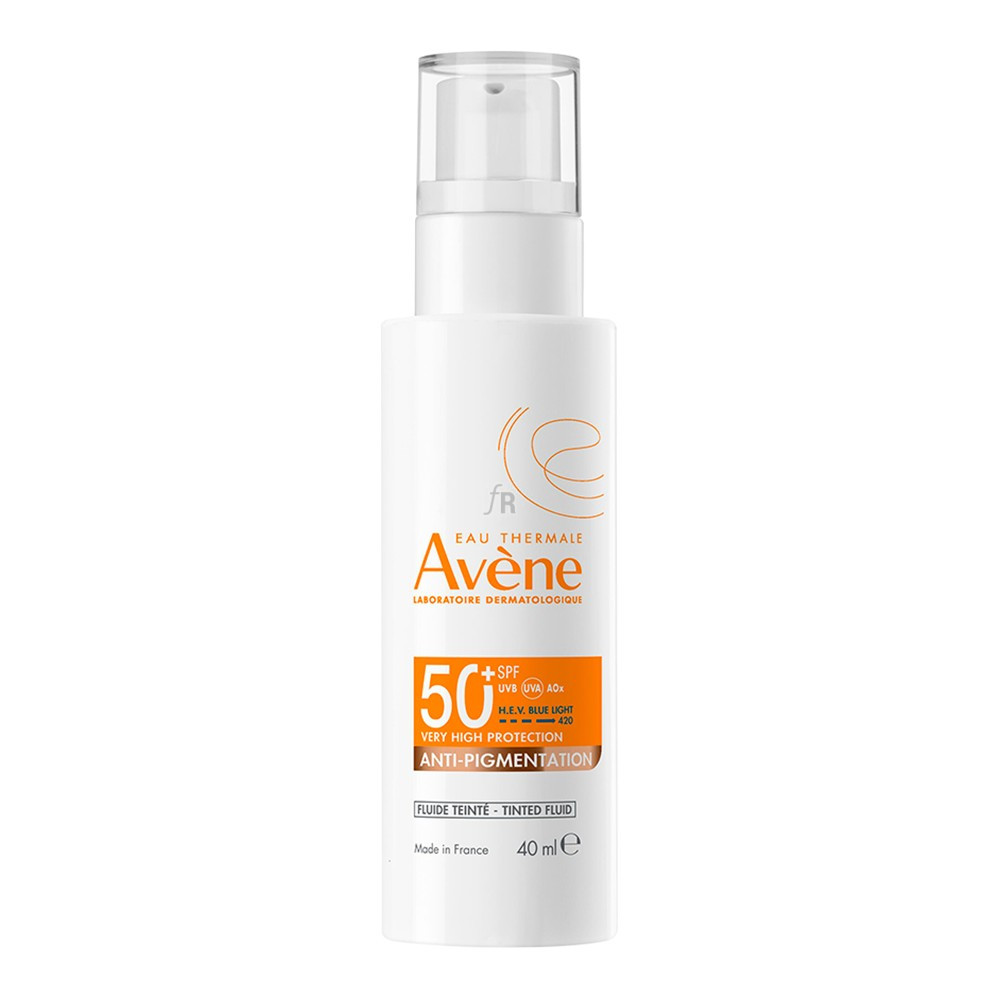 Avene Fluido Antimanchas Con Color Alta Proteccion Spf 50+ 1 Envase De 40Ml.