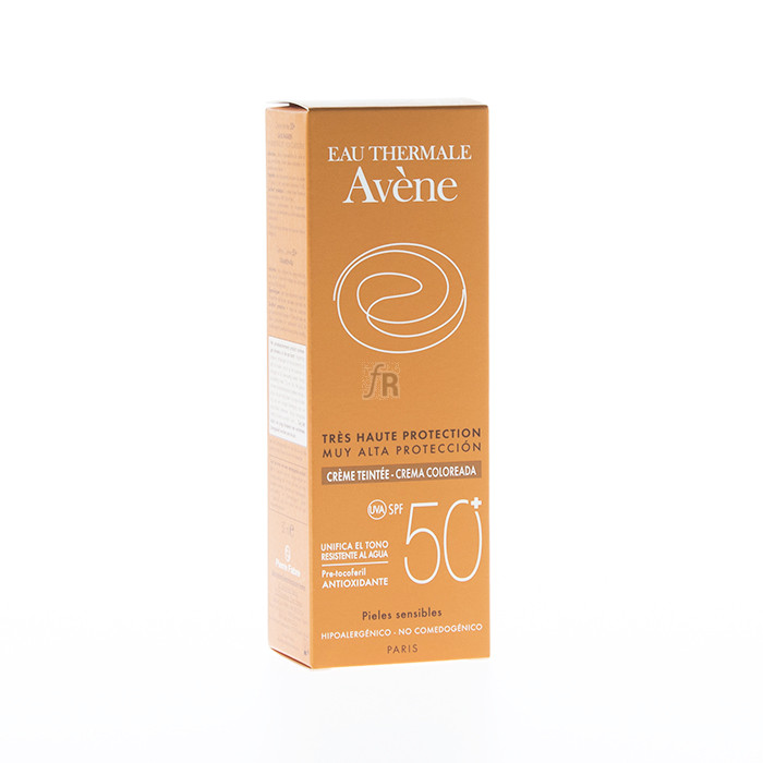 Avene Crema Proteccion 50+ Color 50 Ml.