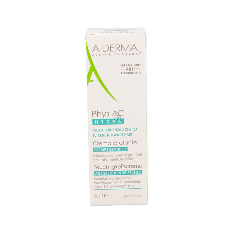 Aderma Physac Cr Hidratante Compensad 40Ml