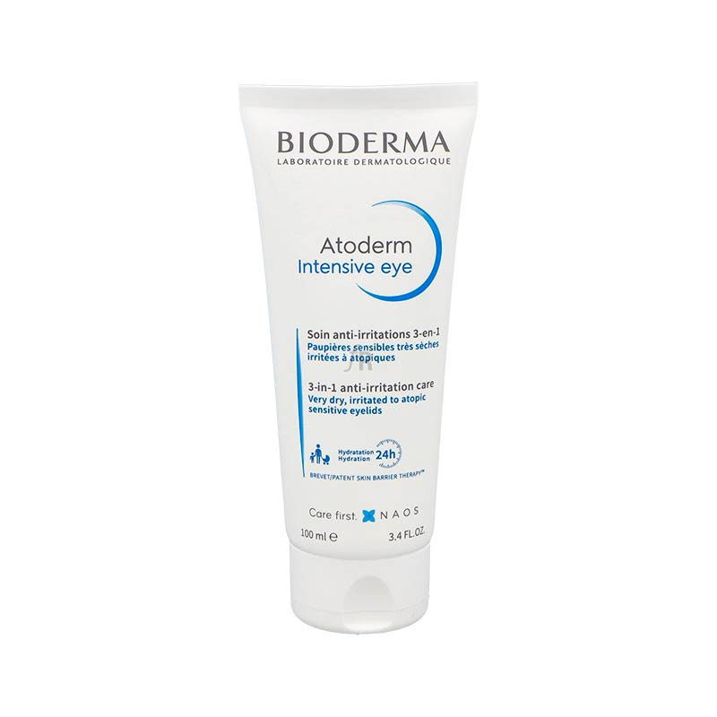 Bioderma Atoderm Intensive Eye Calma-Repara-Desmaq 3 En 1 100 Ml