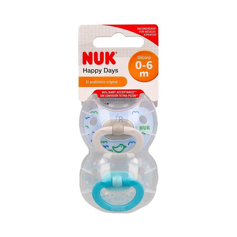 Chupete Silicona Nukete T-1 D 2 U