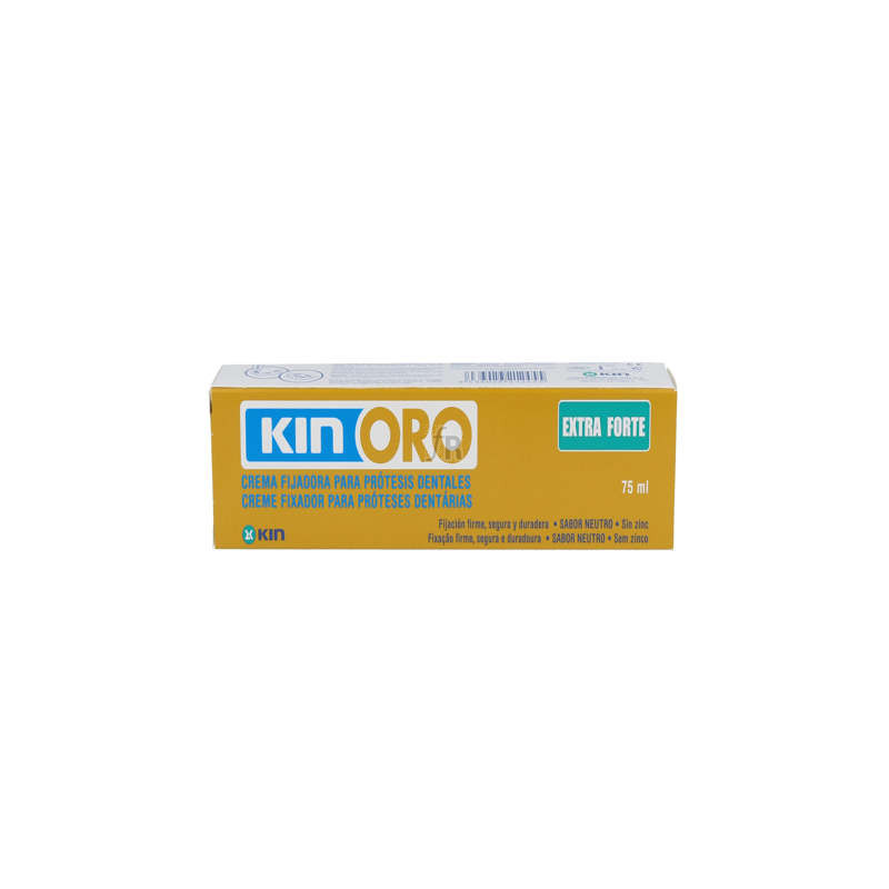 Kin Oro Crema Fijadora Extra Forte 75 Ml