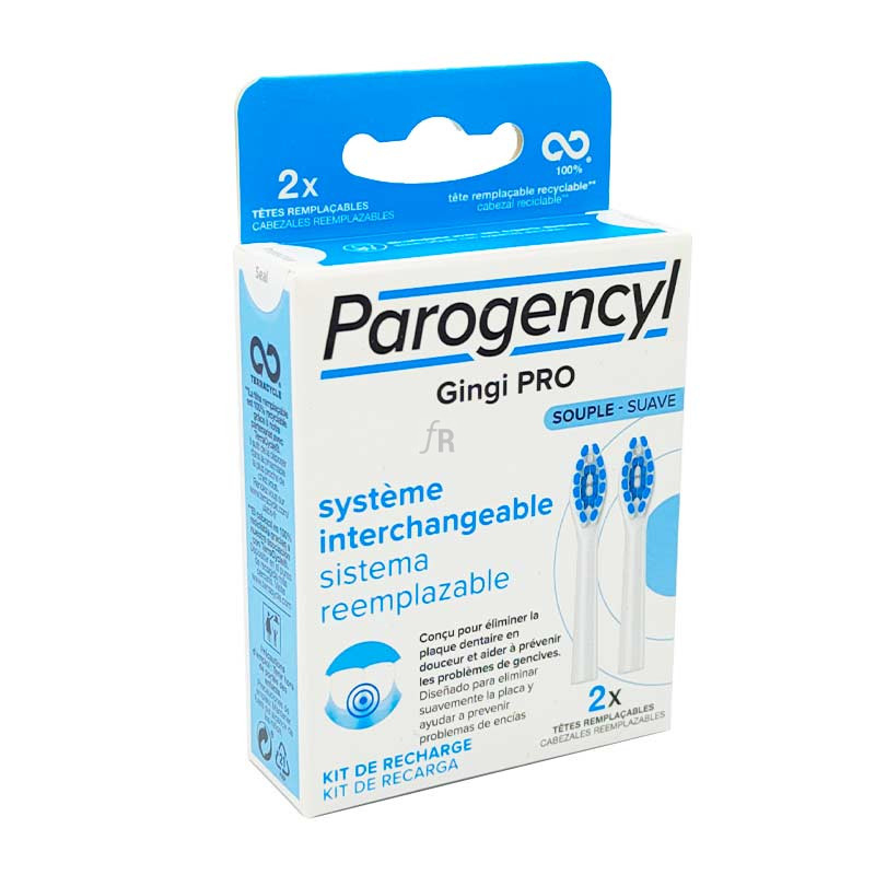 Parogencyl Recambio Gingi Pro Suave 2 Cabezales
