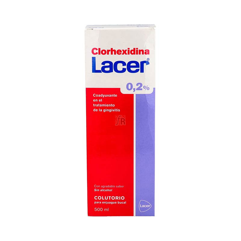 Lacer Colutorio Clorhexidina 0.2% 500 Ml