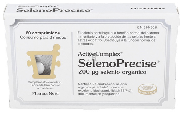 ActiveComplex Selenio Precise 60 Comprimidos Pharma Nord