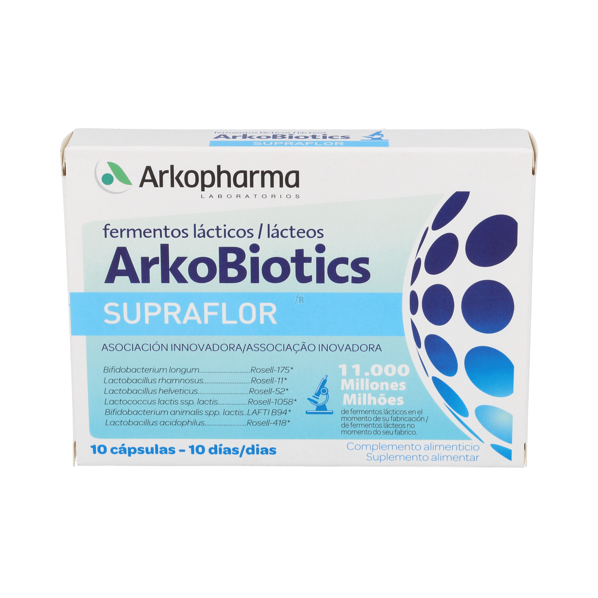 Arkobiotics Supraflor 10 Capsulas