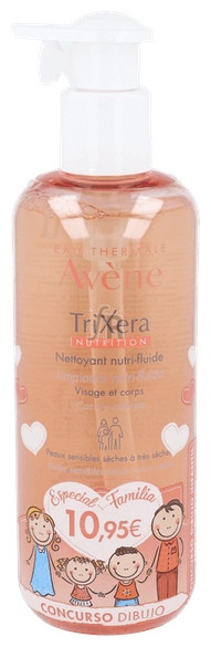 Avene Trixera Nutrition Limpiador Nutri Fluido 4