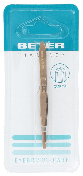 Beter Pinza Depilar Cangrejo Cobre 8,3Cm - Beter