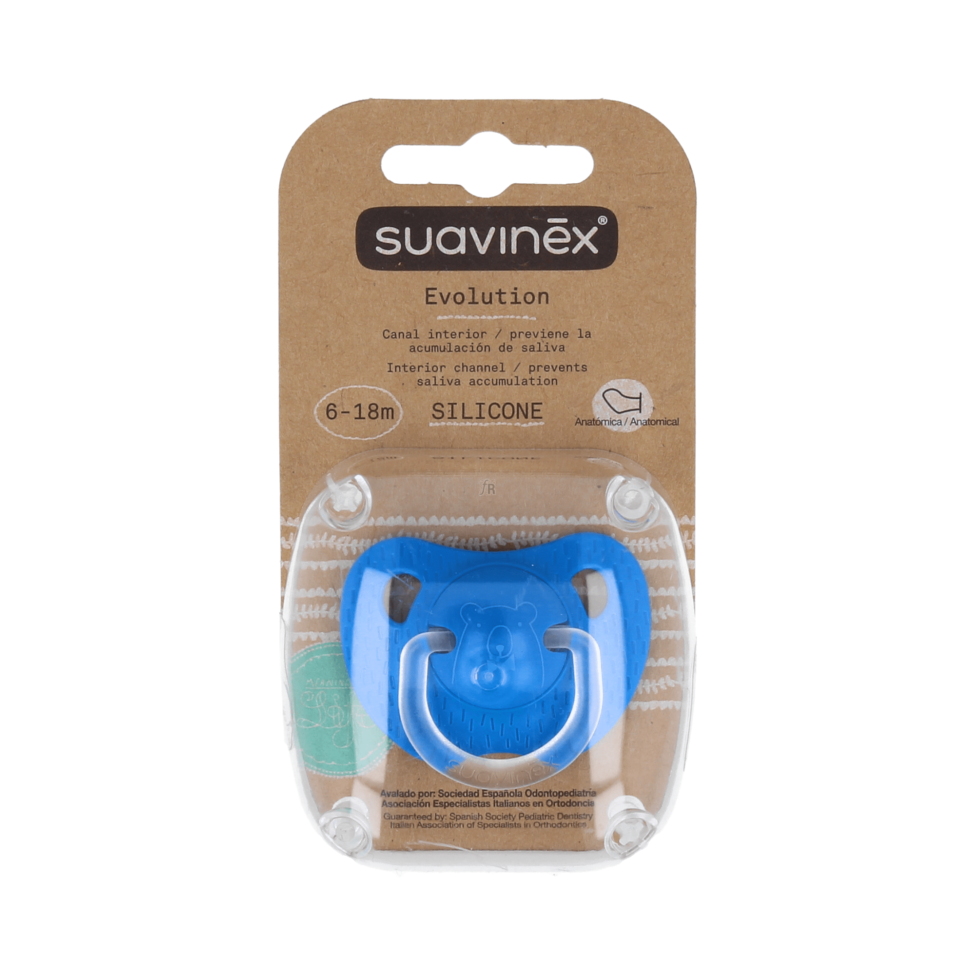 Chupete Suavinex Evolution T-S +6M