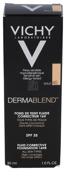Dermablend Maquillaje Corrector Fluido 45 Gold - Vichy