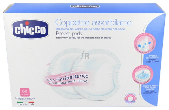 Discos Absorbentes Lactancia Chicco 60 U - Artsana