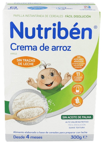Nutriben Crema De Arroz 400 G - Alter Fcia