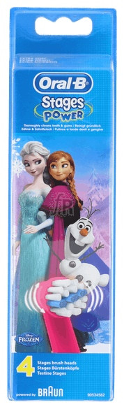 Oral B 4 Recambios Frozen - Farmacia Ribera