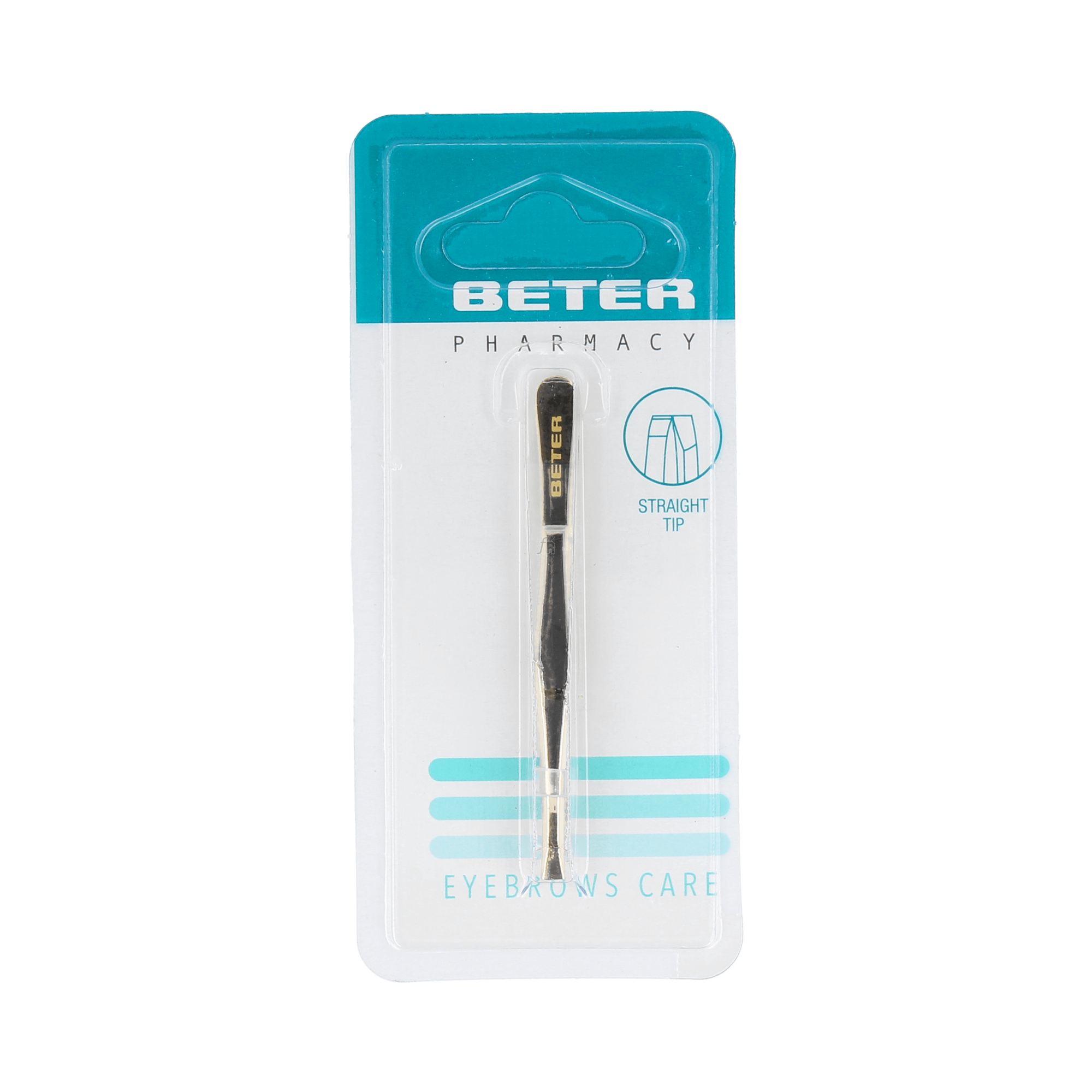 Pinza Beter Depilar Dorada 24002