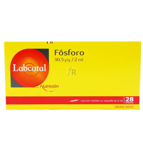 Labcatal 15 Fósforo 28 Ampollas