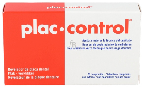 Plac Control Revelador de Placa Comprimidos